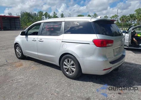 2016 Kia Sedona Lx z USA, uszkodzony, nr VIN KNDMB5C11G6163213